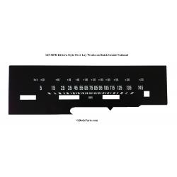 BUICK GRAND NATIONAL T-TYPE REGAL 145 MPH OVERLAY DECAL